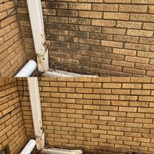 Black Mold on Brick Home - Pressure Wash Cleaning - Edmond, OK