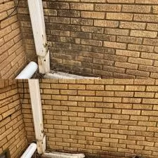 Black Mold on Brick Home - Pressure Wash Cleaning - Edmond, OK 0