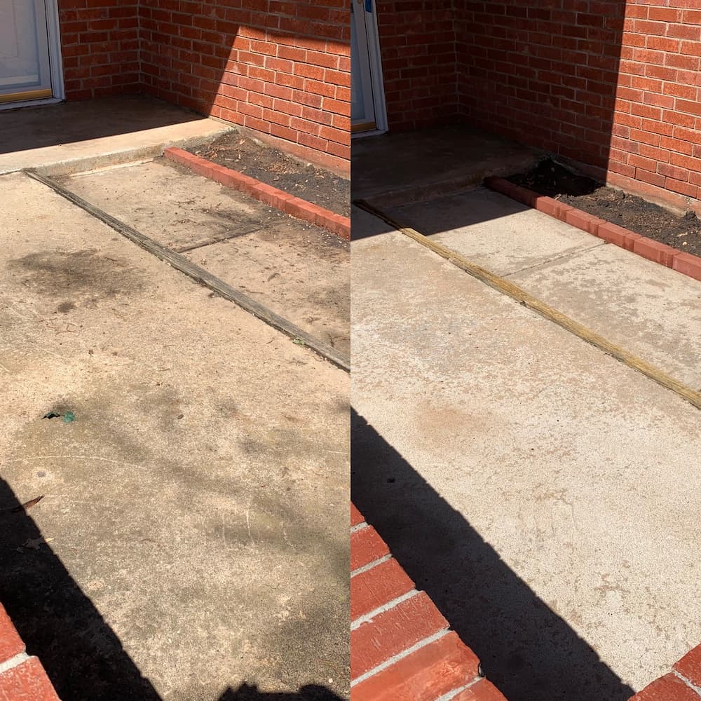 Brick and Vinyl Pressure Washing in Edmond, OK