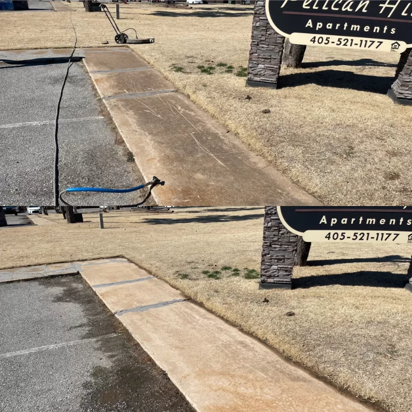 Commercial Pressure Washing Apartments in Oklahoma City, OK
