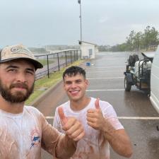 Commercial Pressure Washing Transformation in Edmond, OK 2