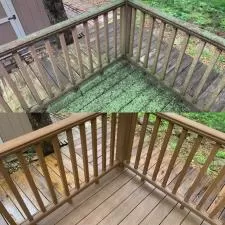 Home wood deck power wash cleaning oklahoma cty ok 003