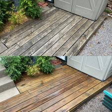 Oklahoma city wood deck pressure washing cleaning services 002