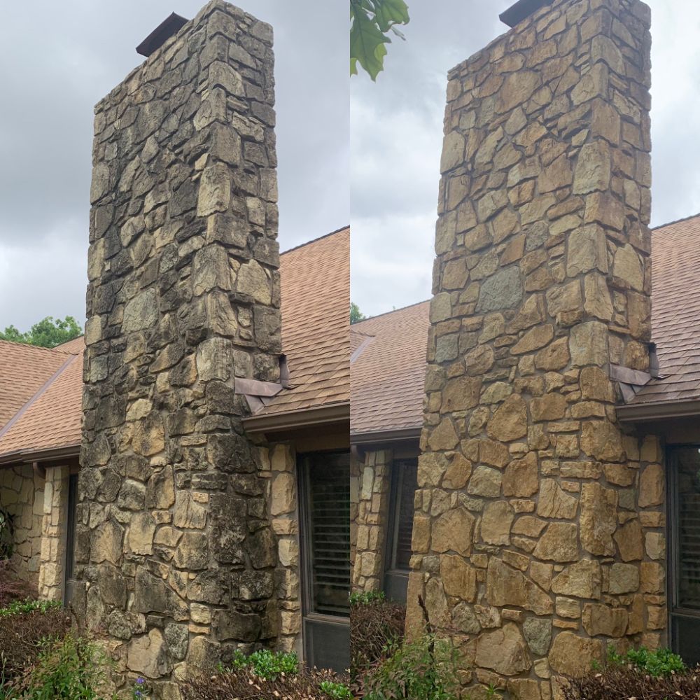 Rock home soft wash power wash edmond ok