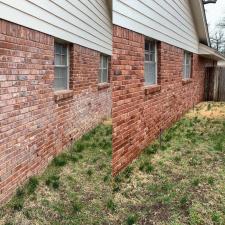 Efflorescence Brick & Mortar Pressure Wash Chemical Cleaning in Oklahoma City, OK