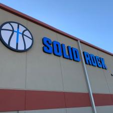 Commercial Window Cleaning at Solid Rock Gym in Edmond, OK