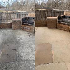 Residential patio concerete cleaning edmond ok 3