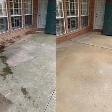 Residential patio concerete cleaning edmond ok 5