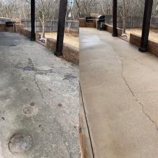 Residential Home Patio Concrete Cleaning Edmond ok 6