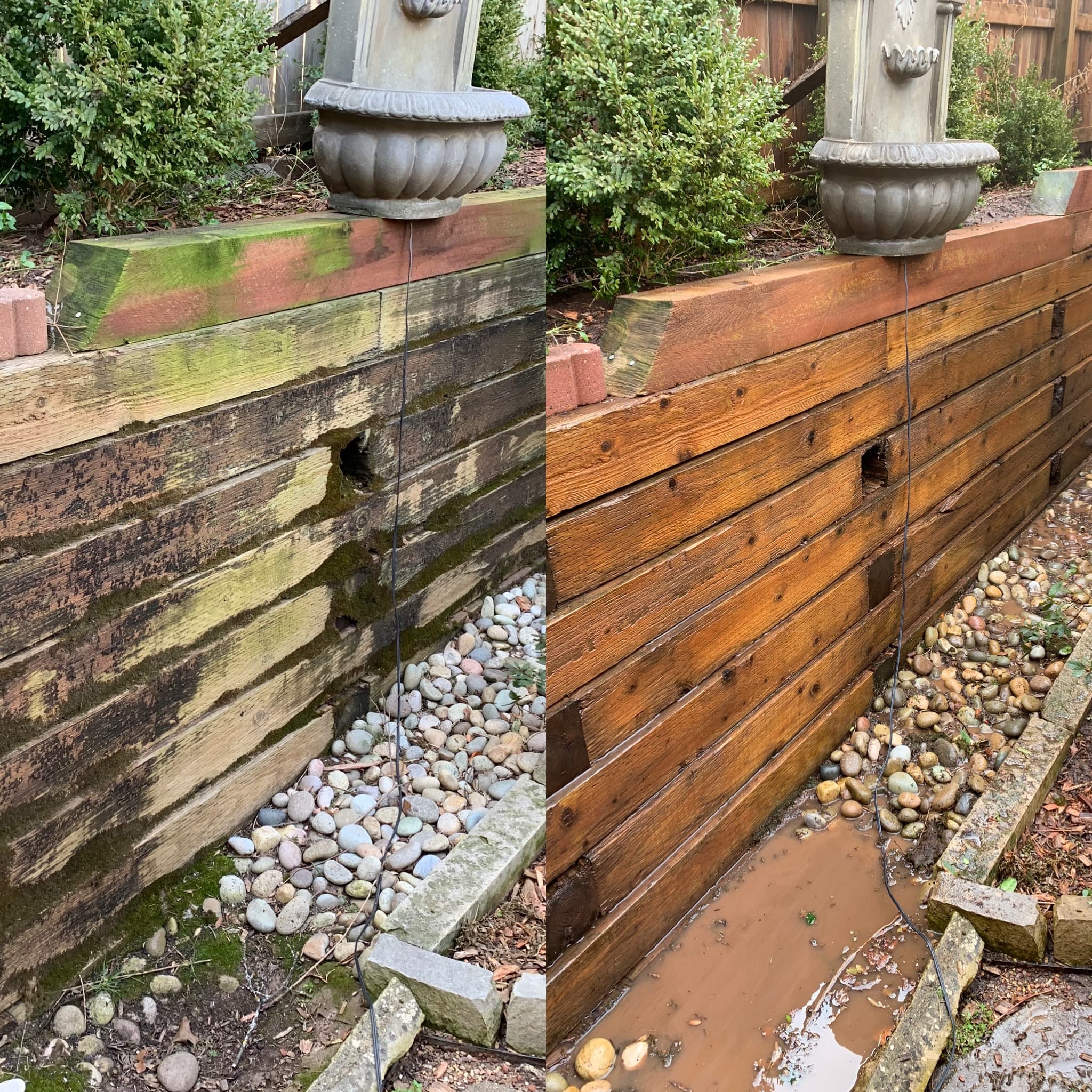 Wood fence cleaning edmond ok