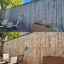 Wood fence cleaning pressure washing oklahoma city ok 004