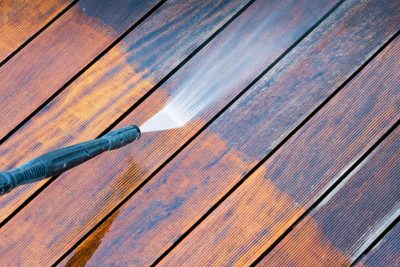 Patio Deck cleaning