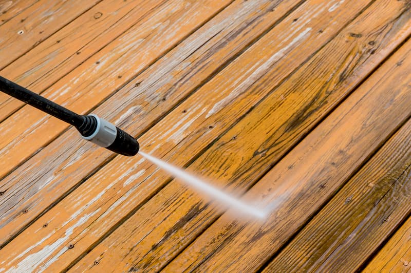 Patio Deck cleaning